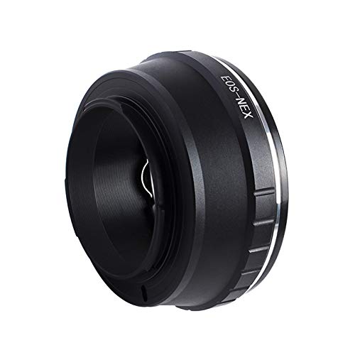 Compatible with for Canon EOS (EF, EF-S) Lens to for Sony Alpha Nex E-Mount Camera Body, fits NEX-3,NEX-5,NEX-7,NEX-7N,Camcorder NEX-VG10,EOS to NEX Lens Adapter Canon EOS to NEX adapter