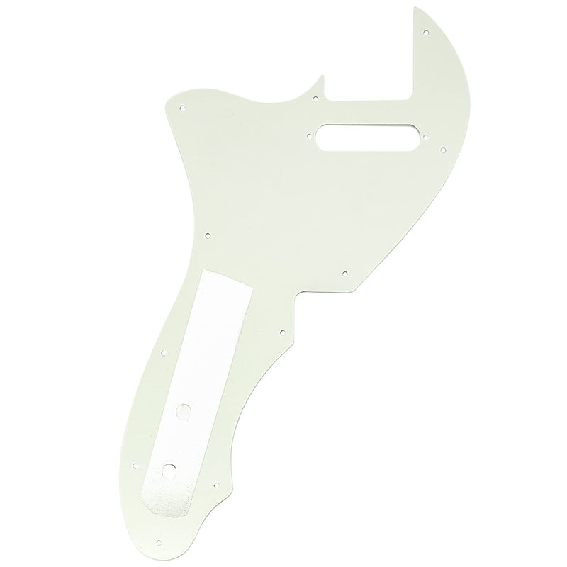 Musiclily Pro 11 Holes Guitar Pickguard For USA Fender 69 Tele Thinline Style Electric Guitar, 3Ply Aged White