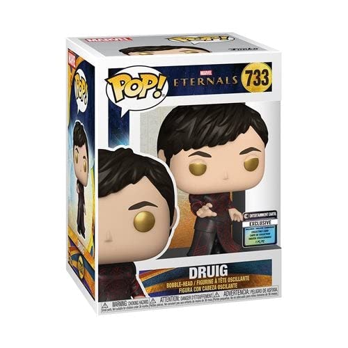 Eternals Druig Pop! Vinyl Figure with Collectible Card - Entertainment Earth Exclusive