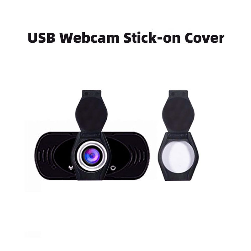 Camera Cover Slide Stick-on Webcam Cover Ultra Thin, Visual Privacy Protection for MacBook iPhone Laptop iPad Smart Phones and More, Light Weight Accessories to Block Camera