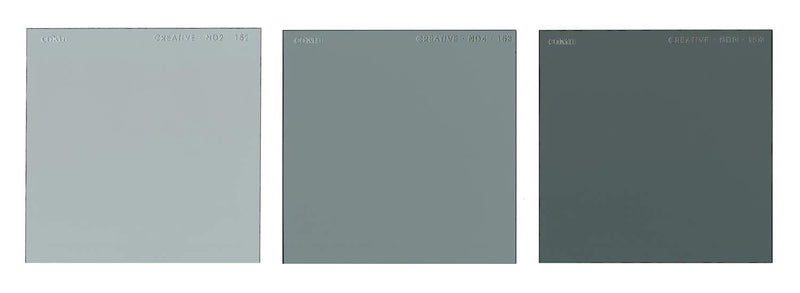 [AUSTRALIA] - Cokin Square Filter Full ND Creative Kit - Includes ND2 (1-Stop), ND4 (2-Stop), ND8 (3-Stop) for M (P) Series Holder - 84mm X 84mm Medium 