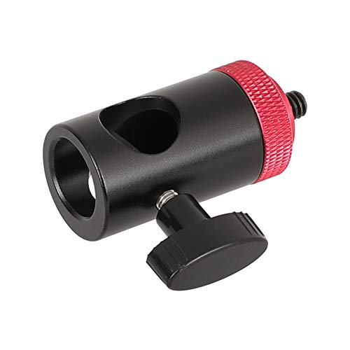 CAMVATE Light Stand Head with 1/4"-20 Thread Screw Mount for Camera Flashlight Accessories