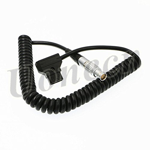 Uonecn Anton Battery Power Spring Cable 6 pin Female to Dtap for Red Scarlet Epic Camera