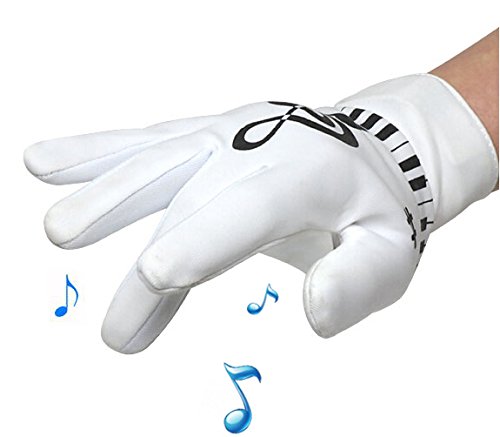 Electric Piano Gloves - Let's Play Piano On Desk - Playable Interactive Piano Music Gloves