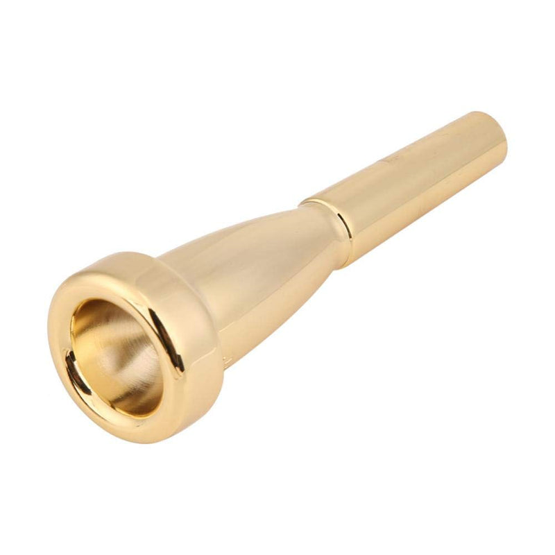 Trumpet Mouthpiece, Copper Trumpet Mouthpiecefor 3C Size Musical Instrument (Gold) Gold