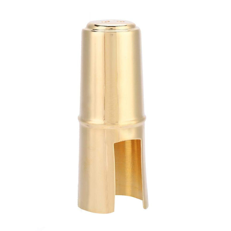 Dilwe Saxophone 7C Mouthpiece, EB Alto Sax Saxophone 7C Mouthpiece Metal with Cap Pads Musical Instruments Accessory