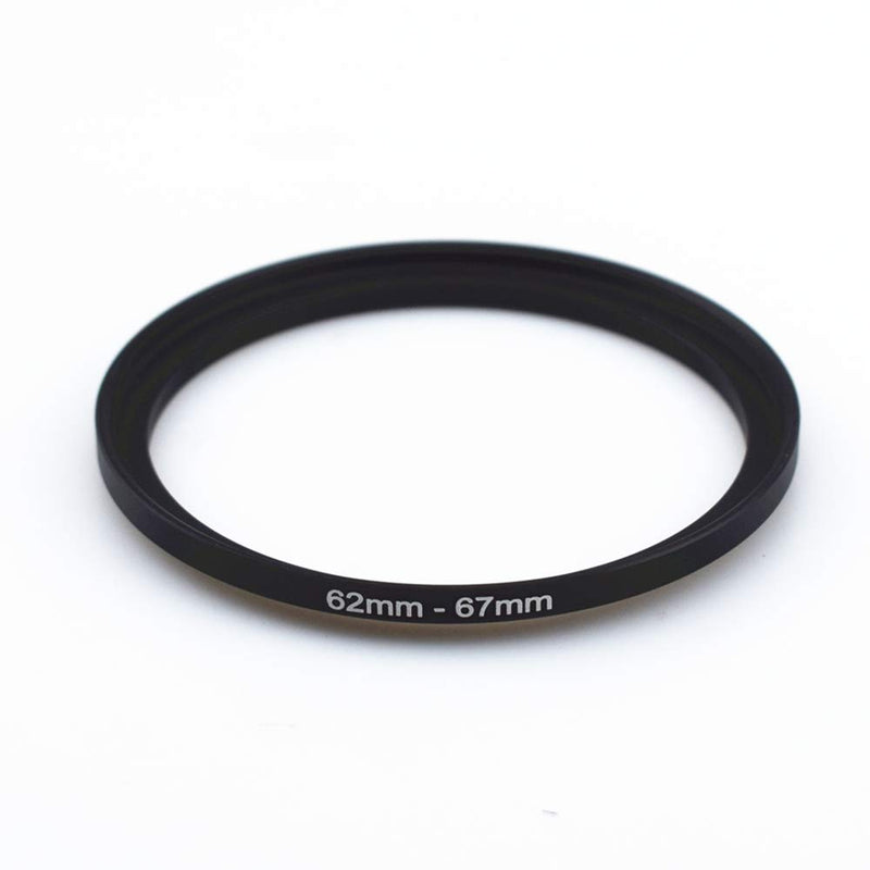 62mm to 67mm Camera Filters Ring Compatible All 62mm Camera Lenses or 67mm UV CPL Filter Accessory,62-67mm Camera Step Up Ring 62 to 67mm Step Up Ring Adapter