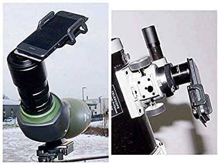 [AUSTRALIA] - Astromania Smartphone iPhone Adapter with T2 Thread and Eyepiece Adapter 44-52mm - for Photography with telescopes and Spotting Scope or Binoculars IPhone and Eyepiece Adapter 44 - 52mm 