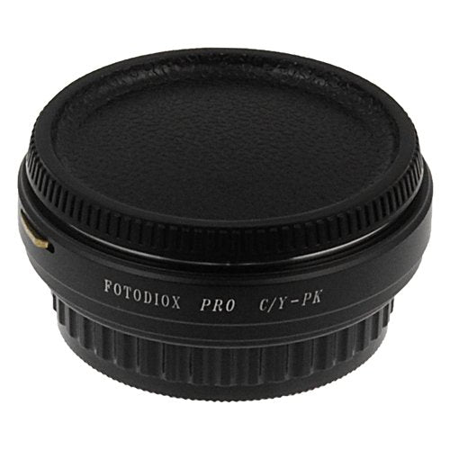 Fotodiox PRO Lens Mount Adapter, Contax Yashica (C/Y) Mount Lens to Pentax K (PK) Mount DSLRS Cameras, CY-PK PRO