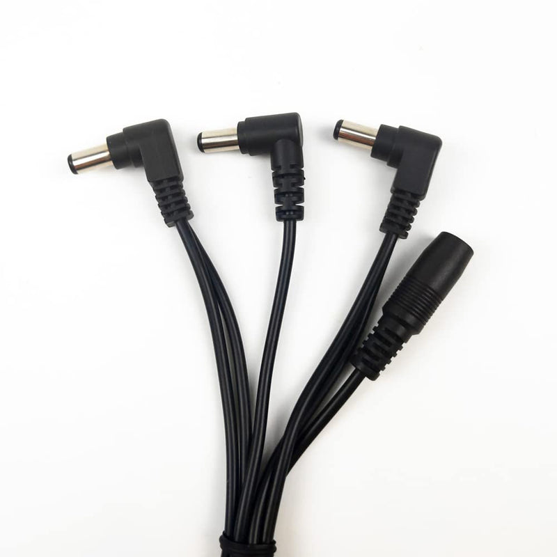 3 Ways Daisy Chain Power Cable DC for Guitar Pedal Power Supply Adapter (1to3) 1to3