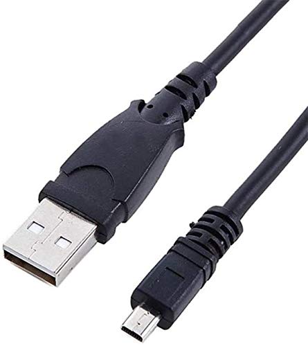 KUTENG UC-E6 USB Cable Photo Transfer Cord Compatible for Nikon D3300 D750 D7200 Coolpix L340 L32 A10 P520 P510 P500 S6000 S9200 S6300 S3300 S9100 SLR DSLR Camera and More (1.5M) 1.5M