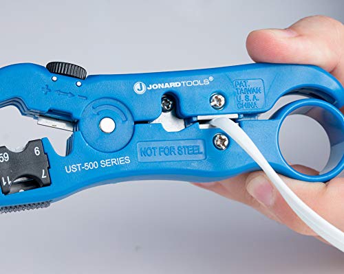 Jonard UST-500 Universal Cable Stripper for RG59/6 and 7/11 Coax Cables RG59/6 & 7/11 COAX Stripper