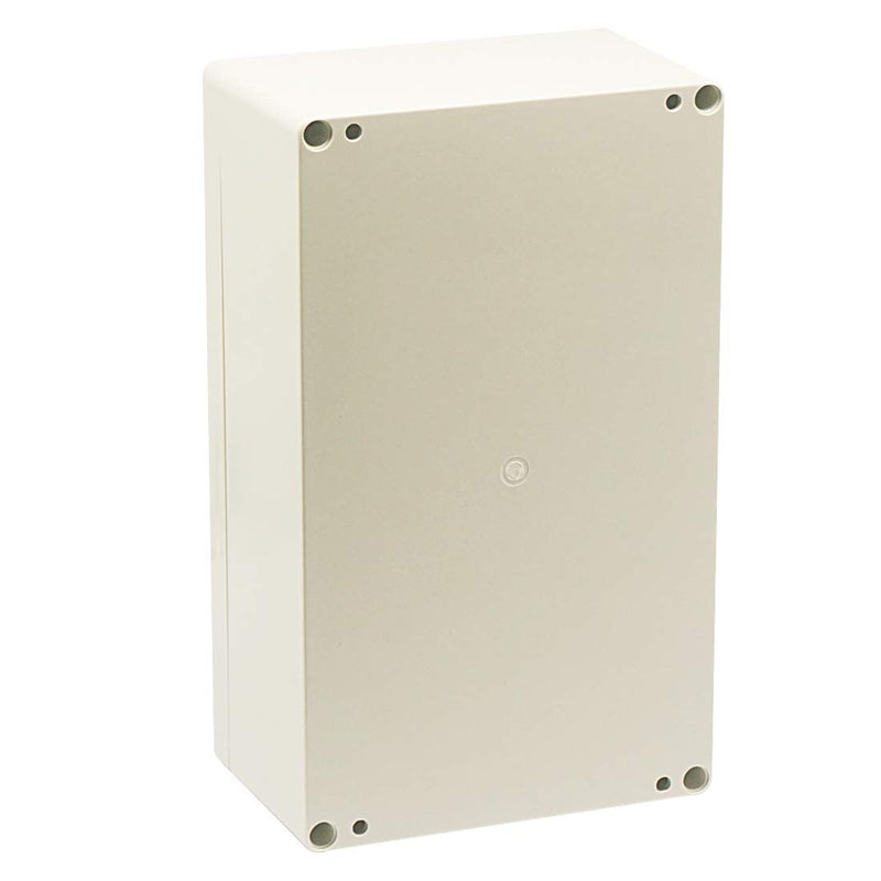 Zulkit Junction Box ABS Plastic Dustproof Waterproof IP65 Universal Electrical Boxes Project Enclosure Gray 7.9 x 4.7 x 2.95 inch (200 x 120 x 75 mm) 7.9" x 4.7" x 2.95"