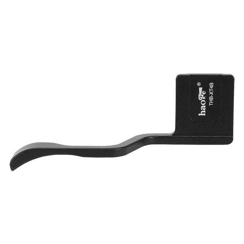 [AUSTRALIA] - Haoge THB-XT4B Metal Hot Shoe Thumb Up Rest Hand Grip for Fujifilm Fuji X-T3 X-T4 XT3 XT4 Camera Accessories Black 