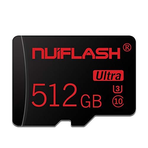 Micro SD Card 512GB Micro Memory SD Card 512GB TF Card 512GB HIGH Speed Class 10 with A SD Card Adapter for Android Smartphones,Tablet