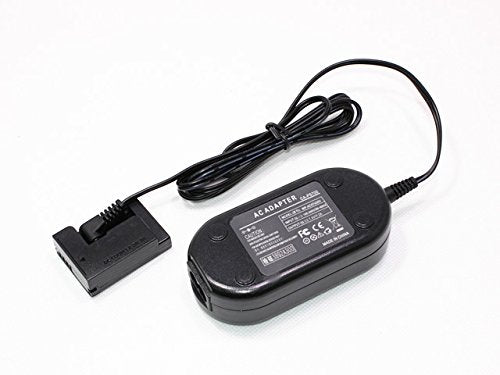 AC Power Adapter Supply Kit for Canon PowerShot G1X G15 SX40 SX50, Replacement for ACK-DC80, US Plug