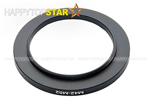 Metal M42 to M52 Male to Female 42mm to 52mm M42-M52 Step-Up Coupling Ring Adapter for Lens Filter