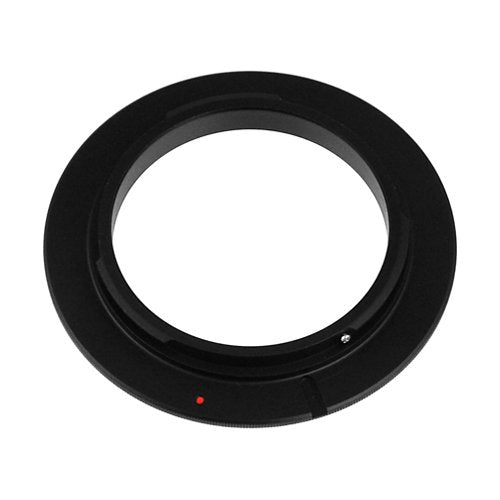 Fotodiox 67mm Filter Thread Macro Reverse Mount Adapter Ring, for Canon EOS 1D, 1DS, Mark II, III, IV, 1DC, 1DX, D30, D60, 10D, 20D, 20DA, 30D, 40D, 50D, 60D, 60DA, 5D, Mark II, Mark III, 7D, Rebel XT, XTi, XSi, T1, T1i, T2i, T3, T3i, T4, T4i, C300, C500