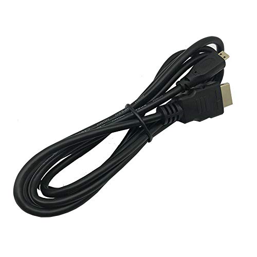 HDMI to Micro HDMI Cable,6Ft 4K 1080ti 3D HDMI Cord for Gopro Hero 4/5/ 6/7 Black,Raspberry Pi 4, Nikon Coolpix D3400 D3500,Sony A6000 Camera by AlyKets