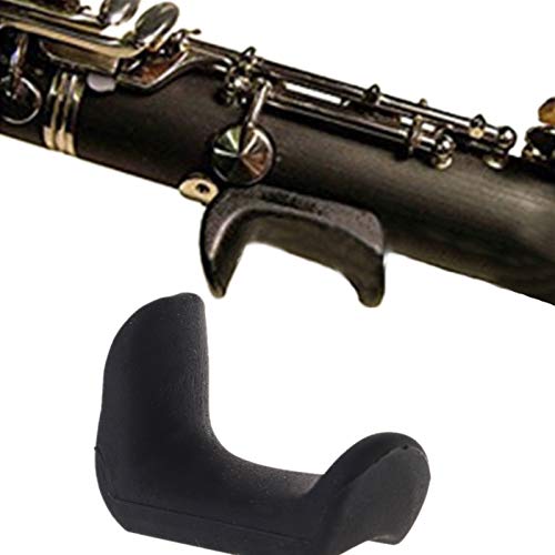 2Pcs Saxophone Thumb Rest Rubber Finger Cushion Pad for Sax Thumb Hook