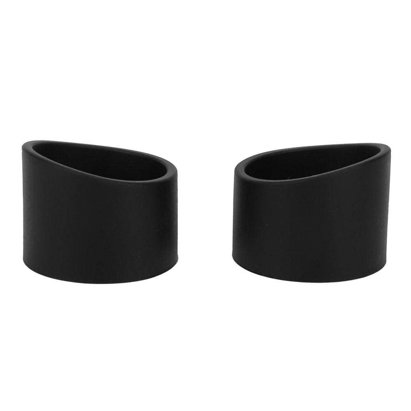 Oumefar Eyepiece Guard 2Pcs Rubber Eyepiece Cover Protector Eyeshields Telescope Protector with 36mm Diameter for Stereo Microscope (KPH1 Bevel) KP-H1 bevel