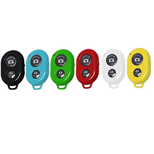 Maximal Power BT Shutter (GN) Bluetooth Remote Selfie Shutter for Smartphones and Tablets, Yellow/Green Green