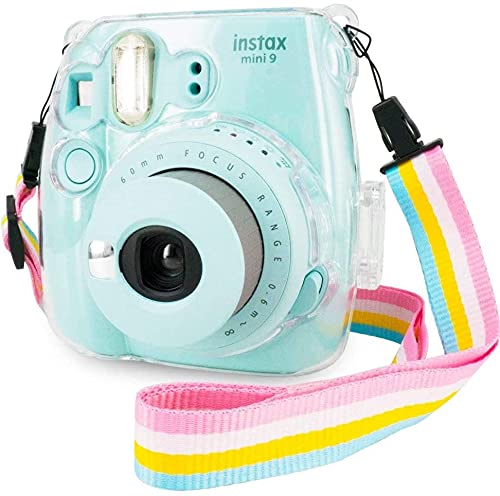 Fujifilm Mini Instant Film accessories-20 Sticker Frames+10 Paper Frames + 4 Magnetic Frames + Rainbow Camera Neck Shoulder Strap + Accordion Album + More