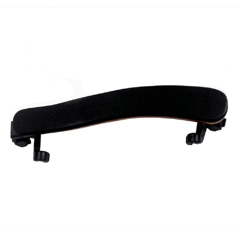 MUPOO Wood Violin Shoulder Rest for 4/4 3/4 with Collapsible and Height Adjustable Feet 1/2 , 1/4