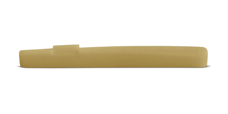 Unbleached Bone Saddle – Fits Many Composite Acoustics Guitars – 3.5 mm Thickness