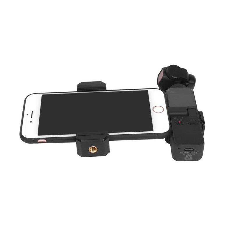 Rantow Osmo Pocket Stretchable Phone Holder, Mobile Bracket Stand Holding Extender Mount Stents Compatible with DJI Osmo Pocket Handheld Gimbal Camera