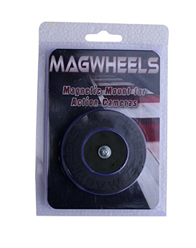 MagWheels Magnetic Camera Mount w/Non-Slip Anti-Scratch Rubber Coating for All Camera w/Standard Tripod Mount