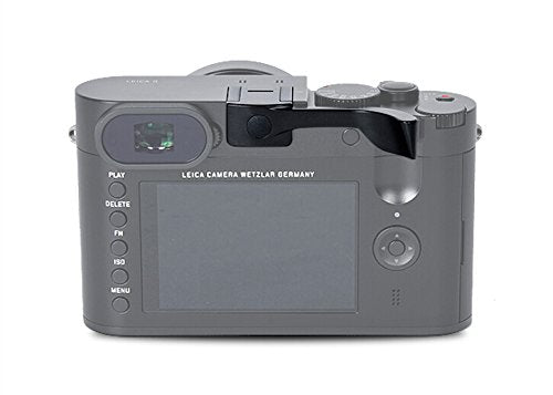 JFOTO LQ-G Thumbs Up Grip Designed for Leica Q Typ 116 better balance & grip convenience, Camera Black Metal Hand Grip, Newest Version securely the camera