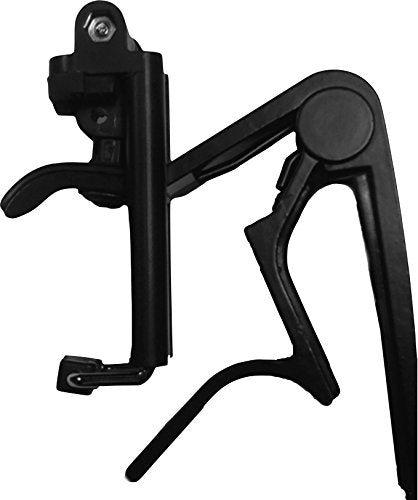 Smartphone Guitar Capo | Android and iPhone Compatible Dock Headstock Neck Clamp | I-Po Cell Phone Holder Aid Musicians | Electric or Acoustic Guitars