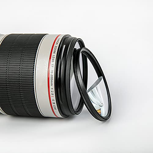 77mm Camera Filter Centerfield Split Diopter Filter Camera Photography Accessories