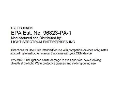 LSE Lighting UV UV-C Light Bulb for Magnetic Unit 14" 24V