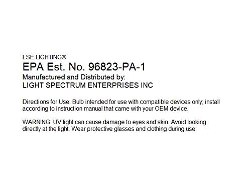 LSE Lighting UV Lamp for Aqua Treatment Services GDS-8
