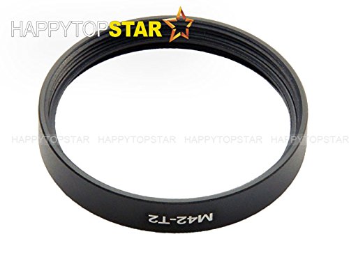 42-42mm M42-T2 Female to Female Double Dual Inner Thread M42 and T2 42mm Lens Ring Adapte