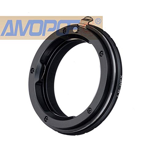 LM to NEX Lens Adapter, Compatible with for Leica M LM, Zeiss ZM, Voigtlander VM Mount Lens to for Sony E Camera A6300,A7,A7R, A7II,A7S,A7M2,NEX-7,NEX-6,NEX-5,NEX-3 Leica M to NEX Lens adapter