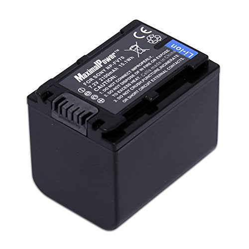 Maximal Power DB SON NP-FV70 2100mAh Battery for Sony NP-FV70, Sony NP-FH70 Camcorder 1 Battery