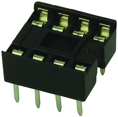 Texas Instruments NE555P (with SOCKETS) Single Precision Timer, NE555N NE555 Single Bipolar DIP8 (Pack of 12)