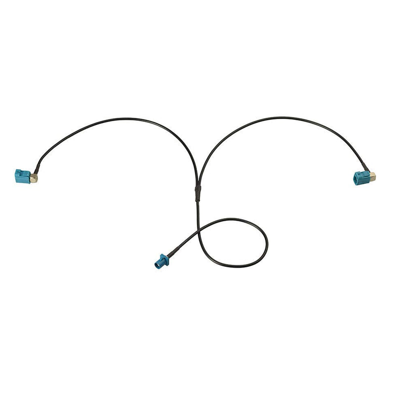 [AUSTRALIA] - Superbat Fakra Splitter, Fakra Cable Male to Female RG174 Coaxial Cable Y Type Splitter for Car Stereo GPS Antenna Extension Cable, 2Ft TYpe 1 