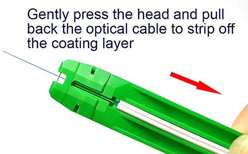 Leite Fiber Cutter Mechanical Precise Cleaver Fiber Optic Termination Tool Fiber Termination Preparation,Patch Cords Fiber Jumper Customization luxury,green cutter