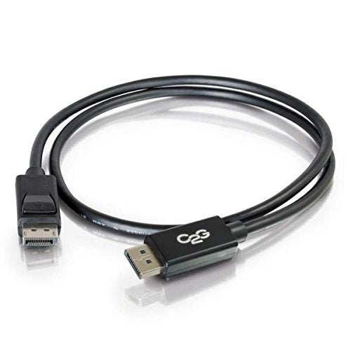 C2G Display Port Cable, 8K, Male to Male, Black, 30 Feet (9.14 Meters), Cables to Go 54425 Male to Male Cable