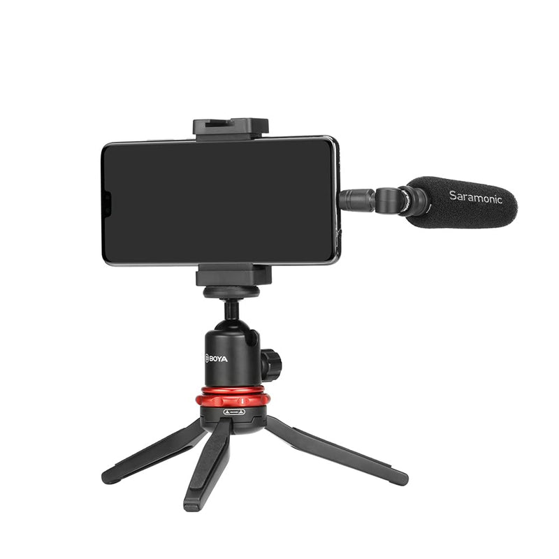 Saramonic Unidirectional Micro-Shotgun Microphone with USB-C Output for Android Smartphones or Tablets, and iPad Pro or iPad Air (SmartMic5 UC), SMARTMIC5UC