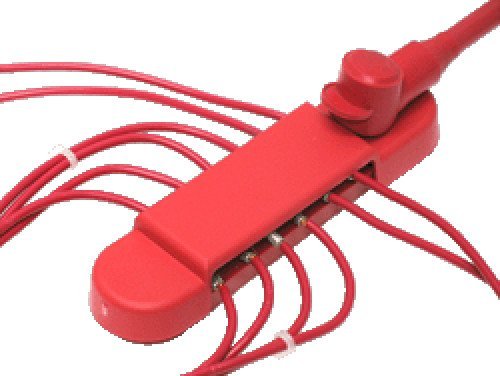 Bay Marine Supply Busbar ‚Äì 12-Point Power Distribution Block (240A Rating) - #8 Terminal Screws & 1/4" Stud ‚Äì Pair of Red & Black Bus Bar 12-Point (240A) Set of Black & Red