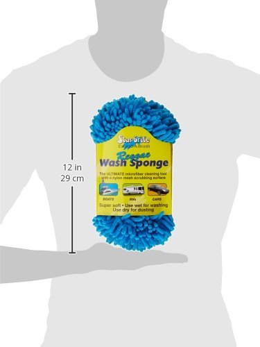 STAR BRITE Sponge-Micro Fiber Reggae (Blue) (040078)