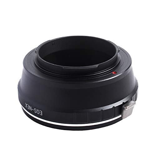 Compatible with for Canon EOS (EF, EF-S) Lens to for Sony Alpha Nex E-Mount Camera Body, fits NEX-3,NEX-5,NEX-7,NEX-7N,Camcorder NEX-VG10,EOS to NEX Lens Adapter Canon EOS to NEX adapter