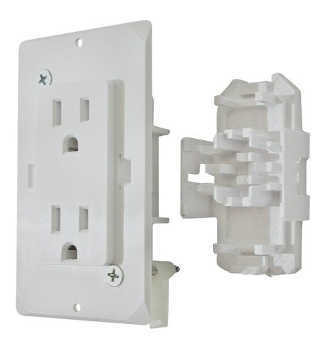 Diamond Group 313.1337 (WDR15WT White Speed Box Receptacle with Cover
