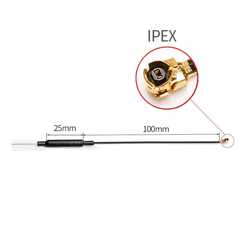 CORONIR IPEX 2.4G WiFi Antenna Drone Image Transmission Omnidirectional Copper Tube Receiver Antenna 3dbi - 3Pack Pack of 3