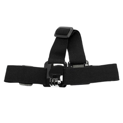 MaximalPower CA GP SON Head Strap Combo Adjustable Elastic Mount for Sony Action Cam (Black)